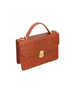 Women's High Quality Casual Bag with <b>Frame</b> Closure Genuine Cowhide Leather White Handbag 2026 OEM Wholesale Custom Colors & Logo - Product Image 2