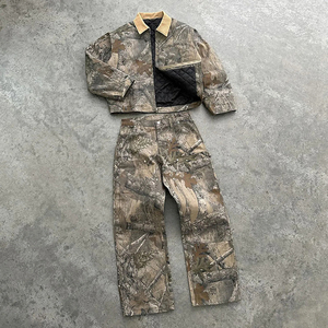 Ensemble veste et pantalon de chasse camouflage pour homme, imperméable, vêtements d'extérieur pour l'automne - Product Image 1