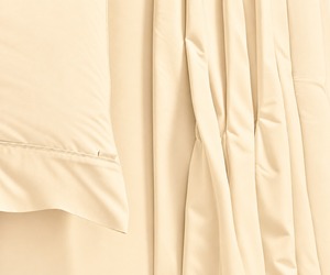 High-End Luxury 500 TC <b>Queen</b> <b>Size</b> Bed <b>Sheet</b> Set – Ultra Smooth Blanched Almond Premium Cotton Fabric, Superior Comfort Durable - Product Image 2