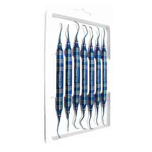 ชุดเครื่องมือขูดหินปูนทางทันตกรรม CARONIA SURGICAL คุณภาพสูง ทำจากเหล็กกล้าไร้สนิม แบบใช้มือ 7 ชิ้น ด้ามจับแบบกลวง หัวเข็ม ได้รับการรับรองมาตรฐาน CE - Product Image 1