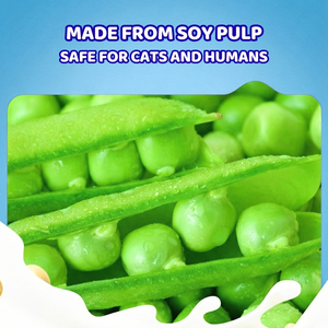OEM/ODM Brand Soybean Tofu <b>Cat</b> <b>Litter</b> Flushable Low Dust Fast Clumping Plant-Based Odor Control 6L for Export - Product Image 6