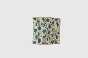 Bolso de mano bohemio de algodón con patrón de bordado de granada, parte superior abierta, para compras en todas las estaciones - Product Image 2
