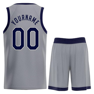 Ensemble de maillot et short de basket-ball athlétique confortable, fabriqué avec un tissu respirant, conçu pour les entraînements et les matchs de basket-ball. - Product Image 4