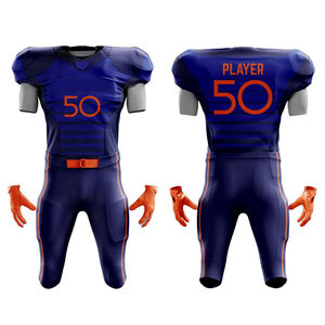 Uniforme de football américain le plus vendu, dernier style, uniforme de football américain à séchage rapide pour adultes - Product Image 4