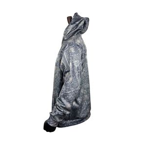 Sudadera con Capucha de Invierno Personalizada al por Mayor, para Hombre, Corte Regular, Tejido de Spandex/Poliéster Sublimado, Transpirable, con Estampado de Goma en Relieve - Product Image 3