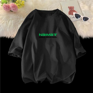 Oem Customized <b>logo</b> Design Plus Size Men's Casual and Versatile Loose Ice Silk Men's Summer Loose Short Sleeved T Shirt - Product Image 5