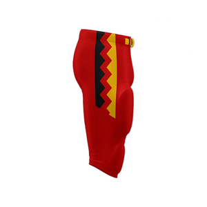 Pantalons rembourrés de football américain en gros, bas de tenue de football personnalisés sublimés, extensibles, anti-humidité, à compression pour le sport - Product Image 2
