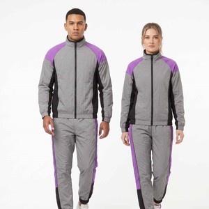 Luxury <b>Joggers</b> Unisex Tracksuit Manufacturer Nylon Custom Jogging Tracksuit Custom Windbreaker Nylon Tracksuit for Men and Women - Product Image 2