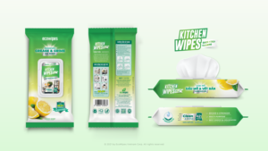 El mejor precio Toallitas húmedas para limpieza del hogar 42 hojas Toallitas de cocina de Vietnam - Product Image 5