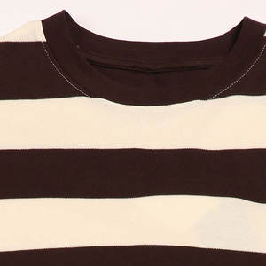 Camiseta de Algodón para Mujer, Lisa, con Estampado Personalizado, Ecológica, de Manga Corta, Informal, para Primavera - Product Image 5