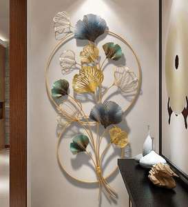 Décoration murale artistique en métal superposé, fabriquée à la main, idéale pour ajouter de la profondeur et de l'intérêt esthétique. - Product Image 4