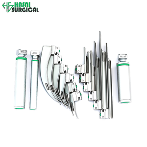 Proveedor de Instrumentos Médicos al por Mayor: Set de 12 Piezas de Laringoscopios de Fibra Óptica Macintosh y Miller con 3 Empuñaduras y Estuche - Product Image 6