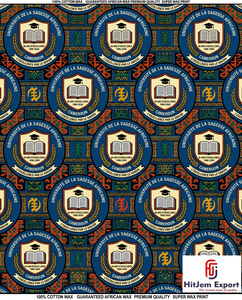 Custom African Wax Print Fabric Manufacturer University Anniversary Convention Uniform Celebration Textile Supplier OEM ODM - Product Image 5