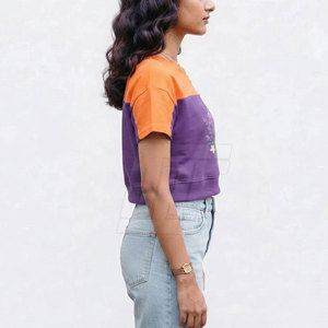 Camisetas Cortas Casuales para Mujer, Estilo Veraniego, Moderno y a la Moda, Estilo Urbano - Product Image 4