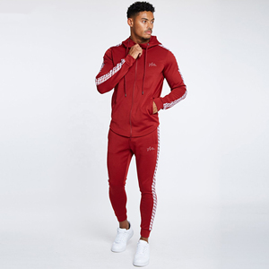 Mens <b>Tracksuits</b> Custom Own Track Suit Running Training Wear Casual Winter Custom Oem Jogging <b>Tracksuit</b> Men - Product Image 4
