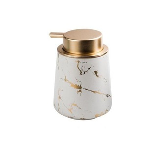 High Quality Natural Marble Soap Dispenser Eco Friendly Refillable Bottle - Product Image 1