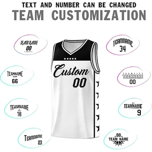 ชุดเสื้อและกางเกงบาสเก็ตบอลแบบกำหนดเอง พร้อมโลโก้ทีม ชื่อ หมายเลข ป้ายชื่อ พิมพ์ลายแบบซับลิเมชั่น ปักลาย 3 มิติ ชุดฝึกซ้อม - Product Image 2