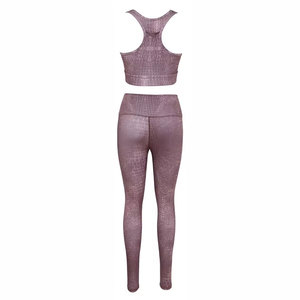 Cheap Price Fitness Wear Quick Dry Women <b>Yoga</b> <b>Set</b> Wholesale Spandex Polyester Made Women <b>Yoga</b> <b>Set</b> - Product Image 3