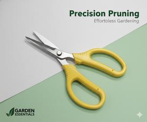 Ciseaux de jardin en acier au carbone de qualité DIY pour patio et jardin avec personnalisation OEM - Product Image 2