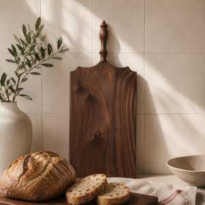 Tabla de Cortar Rectangular de Madera de Diseño Moderno, Antibacteriana, Duradera, Apta para Lavavajillas, para Uso Doméstico y Profesional, por UO INDIA - Product Image 1
