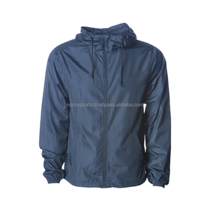 Chaquetas Cortavientos con Capucha para Hombre Talla Grande NOORX SPORTS, Tejido de Nailon/Poliéster Transpirable y Ecológico, Estilo Urbano - Product Image 2