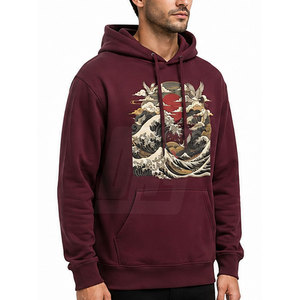 Sweat-shirts à capuche imprimés DTG, coton de haute qualité, sweat-shirt graphique élégant, pull à capuche stylé pour la mode streetwear et le confort quotidien - Product Image 3