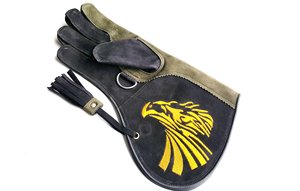 Guantes de Cetrería Personalizados de Alta Calidad, Cuero Sintético Puro, Equipo de Entrenamiento de Cetrería - Product Image 3