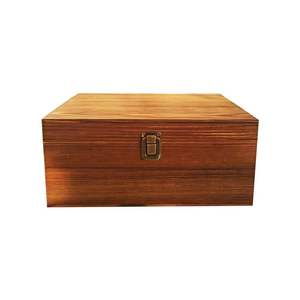 Premium Wooden Storage <b>Box</b> with Lid Rustic Handmade Organizer Chest for Jewelry <b>Keepsake</b> Gift Home Decor Vintage Style <b>Large</b> <b>Box</b> - Product Image 1
