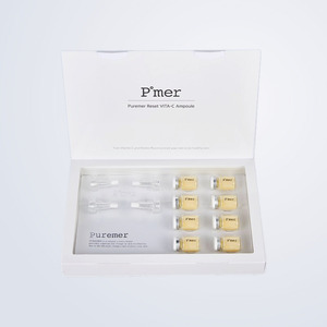 Suero facial Puremereu Korean K-Beauty 7 3 Reset Vita C Ampoule 5g x 8 unidades Hecho en Corea Vitamina Unisex - Product Image 2