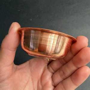 ถ้วยชามทองแดงบริสุทธิ์ใช้อเนกประสงค์ชามตกแต่งดอกไม้ - Product Image 1