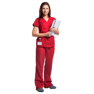 Uniforme médico Scrubs conjunto deportivo estilo Jogger enfermera Hospital ropa médica buena suave para hombres y mujeres de SaoMai FMF fábrica - Product Image 5