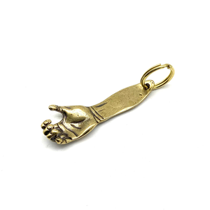 Abridor de Botellas de Latón con Forma de Mano, Estilo Vintage, Herramienta Manual para Abrir Botellas de Cerveza, Diseño Decorativo para Bar - Product Image 1
