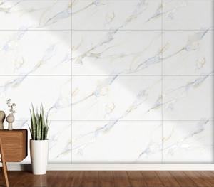 Carreaux de porcelaine pour mur de fond, chambre et salle à manger, 600x1200mm, carreaux de luxe ultra brillants, lumière douce, antidérapants, pour sols intérieurs - Product Image 3