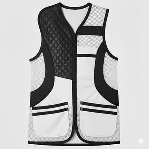 Gilet de chasse en maille haute qualité, personnalisable, pour la chasse en forêt, durable, couleur/taille/logo personnalisables, unisexe - Product Image 3