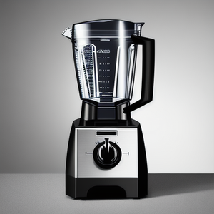 Mixeur de comptoir en acier inoxydable 1,1-1,5 L, 2 lames, broyeur de glace, 5+ vitesses, récipient en plastique, mixeur électrique domestique pour smoothies - Product Image 1