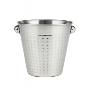 Stainless Steel <b>Ice</b> Bucket Round Minimalist Design With <b>Ring</b> Handles Rust Resistant For Party Barware Wine Cooler - Product Image 4