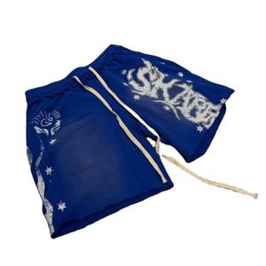 Pantalones cortos de colores lisos de talla grande unisex ropa casual serigrafiada para hombres diseño cómodo y transpirable al mejor precio - Product Image 2