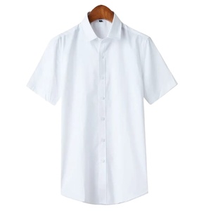 เสื้อเชิ้ตแขนสั้นสำหรับผู้ชาย สวมใส่ทำงานได้ เหมาะสำหรับธุรกิจและลำลอง ผ้าคุณภาพสูง ตัดเย็บพอดีตัว รุ่นใหม่ - Product Image 2