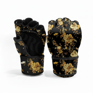 Guantes de Boxeo de Medio Dedo de Alto Rendimiento con Diseño Personalizado Impreso para Artes Marciales, Guantes de Sparring de 12 OZ con Logotipo Serigrafiado - Product Image 2
