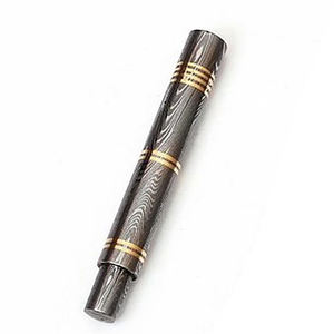 Bolígrafo de acero de Damasco con diseño de lujo para coleccionistas, ejecutivos y papelería. Bolígrafo personalizado de acero de Damasco. - Product Image 6