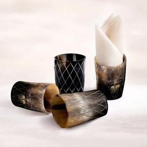 High Quality Eco-Friendly Handmade Buffalo Natural Horn Glasses for <b>Beer</b> Vodka and Wine Modern Fashionable & Trending Design - Product Image 5