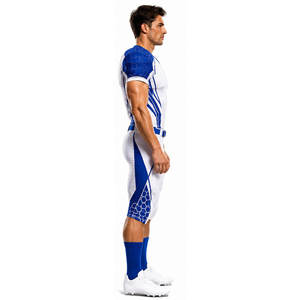 Uniforme de football américain respirant en polyester de haute qualité avec logo personnalisé, vêtements de sport professionnels à vendre - Product Image 5