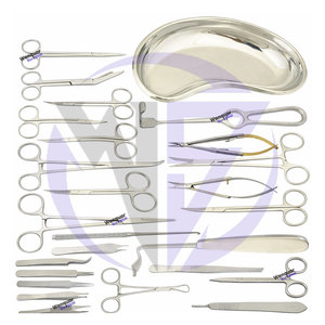 Juego de Instrumentos Quirúrgicos Manuales de Acero Inoxidable de 28 Piezas, Kit de Operación Médica - Product Image 2