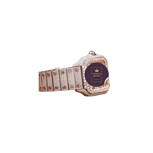 Reloj de Lujo Deportivo Clásico y Sencillo para Hombre, Estilo Hip Hop, con Incrustaciones de Diamantes, Caja de Acero Inoxidable, Resistente al Agua 10 Bar, Movimiento de Cuarzo VVS - Product Image 3