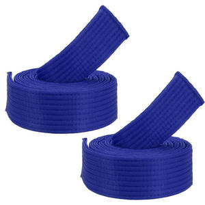 Ceinture de Taekwondo, Karaté, Jiu-Jitsu, Judo Pro Tournament en tissu coton, grammage lourd, taille et design personnalisés, ajustement professionnel - Product Image 3