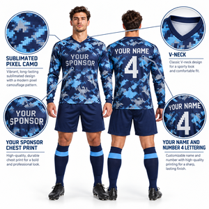 Uniforme de Fútbol Personalizado para Jóvenes, Conjunto de Camiseta y Pantalones Cortos de Fútbol para Niños, Ropa Deportiva Transpirable al por Mayor - Product Image 6
