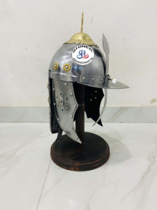 Armadura Casco de Húsares | Casco grabado del Imperio Otomano | Casco de batalla del emperador medieval 18ga Casco otomano islámico de Caballero de acero - Product Image 5