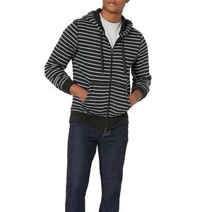 Sweat à capuche zippé pour homme de haute qualité avec impression de logo personnalisé et fermeture éclair intégrale - Product Image 4