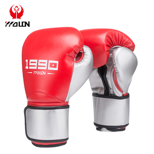 2023 Wholesale OEM Durable Big Wolon Leather Boxing Gloves Design - Product Image 3