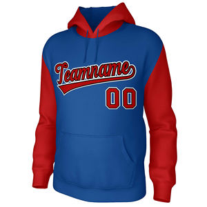 Sweat-shirt à capuche en molleton pour homme, personnalisable avec nom et numéro d'équipe, en coton, anti-plis, avec poche avant, 350g, service OEM - Product Image 2